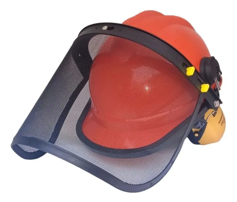 CASCO MOTOSERRISTA EVO III VISOR METÁLICO