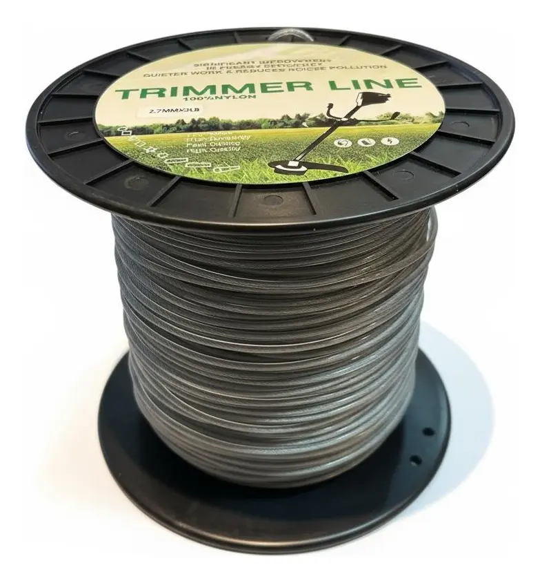 NYLON ACERADO 2.7mm X METRO ROLLO 195mts.